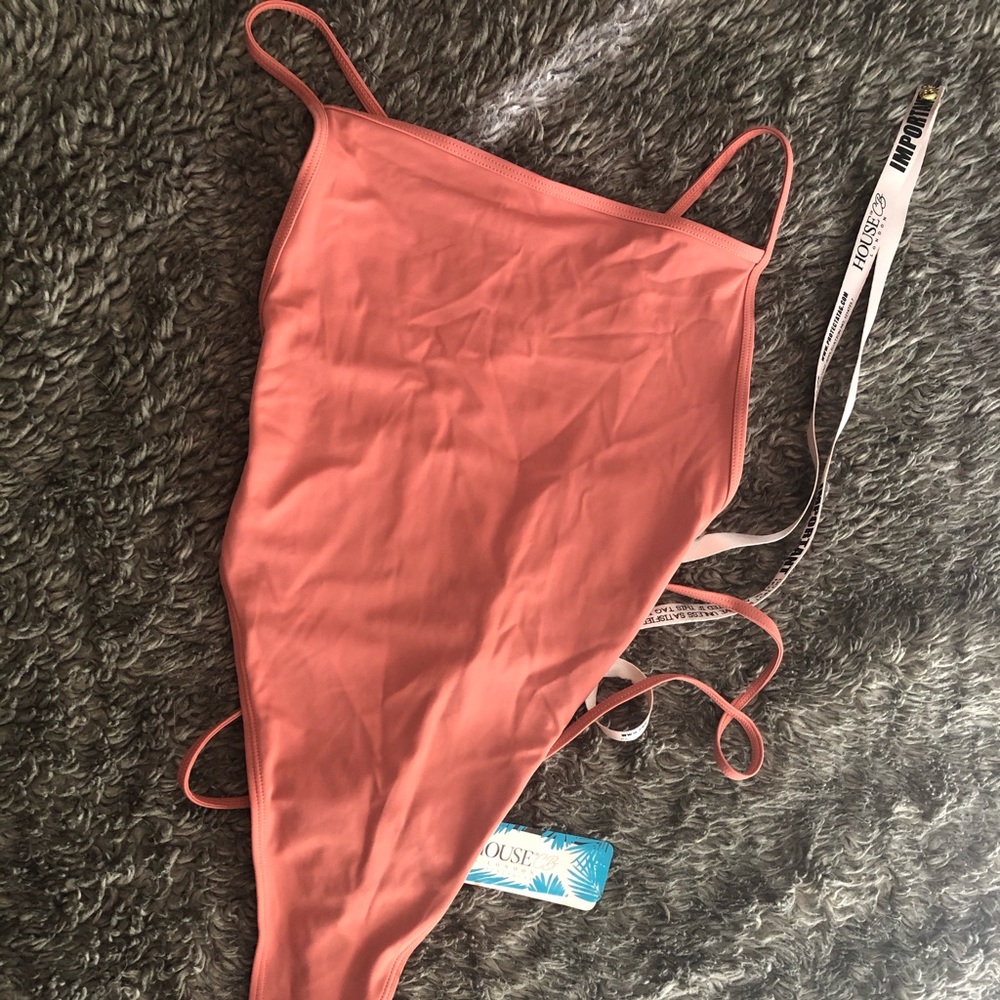 Nude Bathing Suit HOUSE OF CB